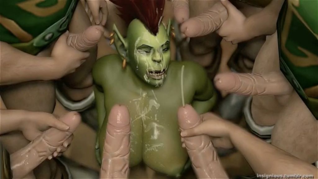 聯盟人類與獸人蕩婦找樂子}