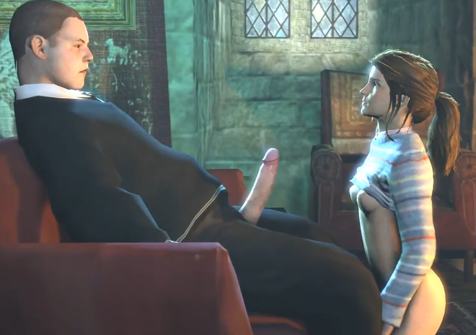 【3D】人妻秘书和巨屌上司在教堂里偷情}