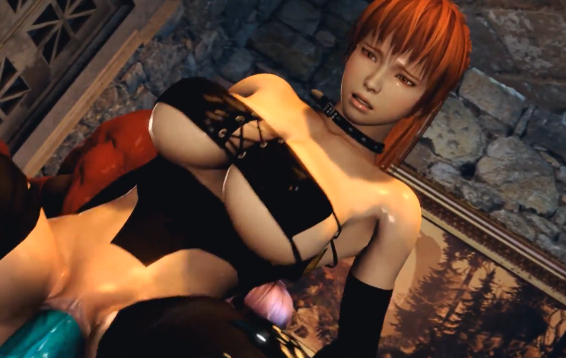 【3D】死或生霞和绫音公主的奴隶地狱两女神与魔界恶魔群体盛宴}