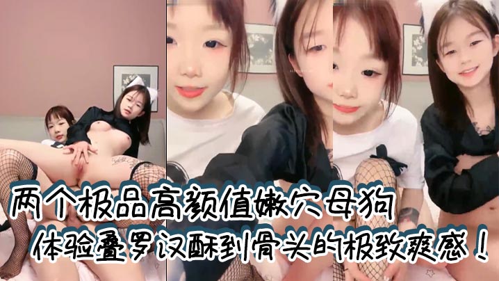 两个极品高颜值嫩穴母狗体验叠罗汉酥到骨头的极致爽感全程无套输出两小母狗轮番榨精}
