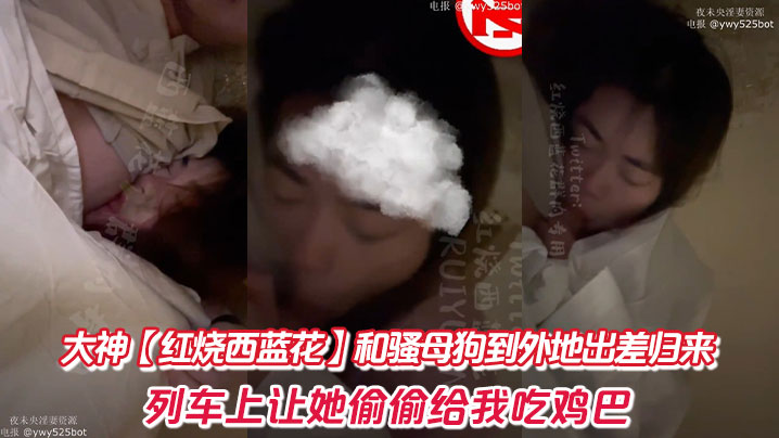 大神【红烧西蓝花】和骚母狗到外地出差归来。列车上让她偷偷给我吃鸡巴}