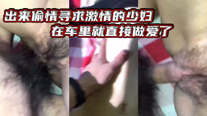 出.来偷情.寻求激情.的少妇，在车.里.就直接做.爱了，‘爸.爸_插得豪.爽，使.劲艹我，啊.啊不要不.要‘，骚货.被艹的嗷.嗷叫_内射.她！}