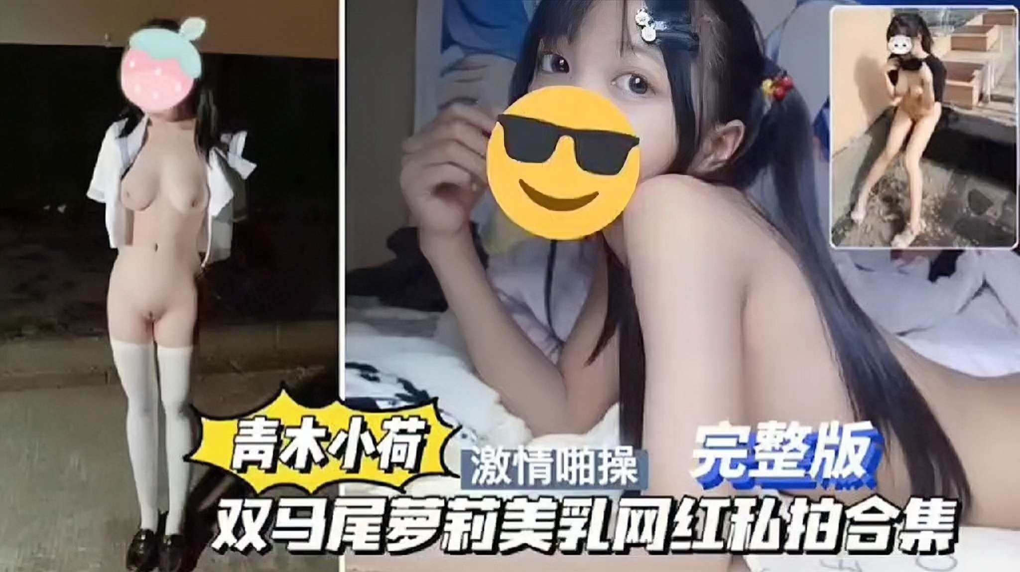 【青木小荷激情啪操】极品萝莉被操完整版双马尾萝莉美乳网红私拍合集}