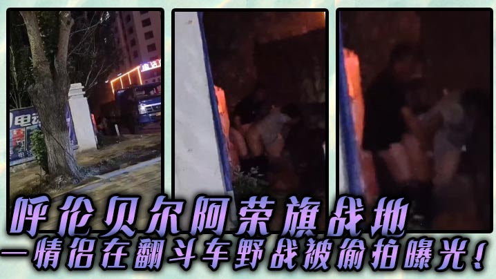 呼伦贝尔阿荣旗战地 一情侣在翻斗车野战被偷拍曝光！}